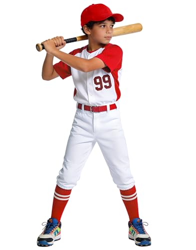 Image of MIVEI 2T 3T 4T 5T to 16Years Toddler Baseball Pants Youth Boys Tball Pants