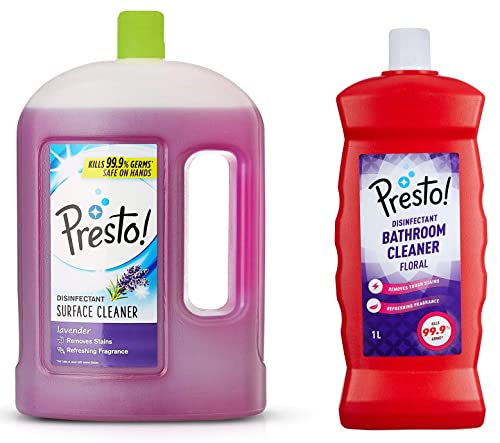 Presto! Disinfectant Surface/Floor Cleaner - 2 L (Lavender) ...