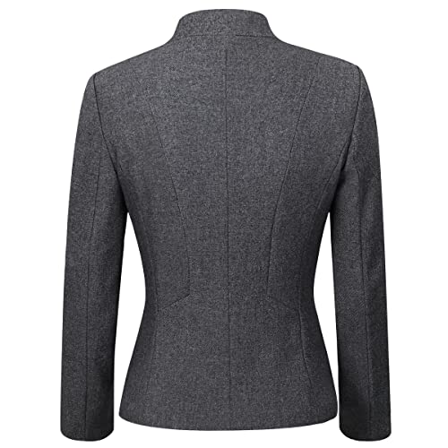 Yynuda - Completo tailleur da donna, 2 pezzi, Slim...