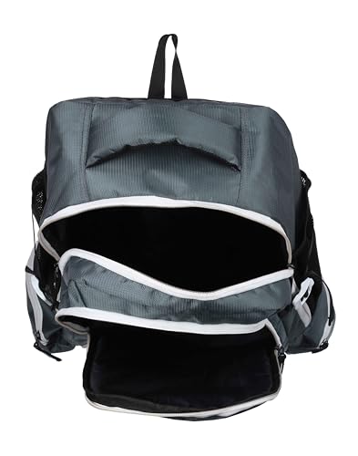 Image of FEDRA 65 LTR Rucksack Travel Backpack for Trekking, Hiking with Shoe Compartment, GREY