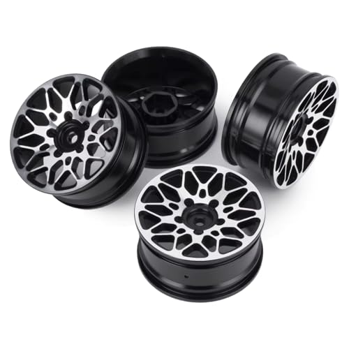 Jantes aluminium 1/10 RC anti-déformation pour corriger la trajectoire HSP HPI