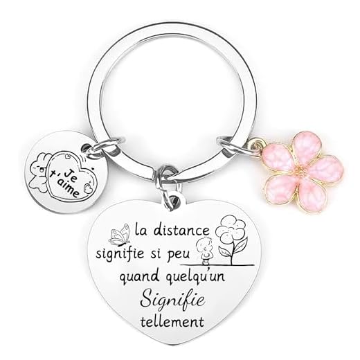 LKJHGF Llavero Amigo Regalo Original Regalo Cumpleaños Regalo De Coraje Llavero Mujer Regalo Amigo Regalos Motivación Mujer Regalos De Promoción Regalo Perseverancia, 5, L