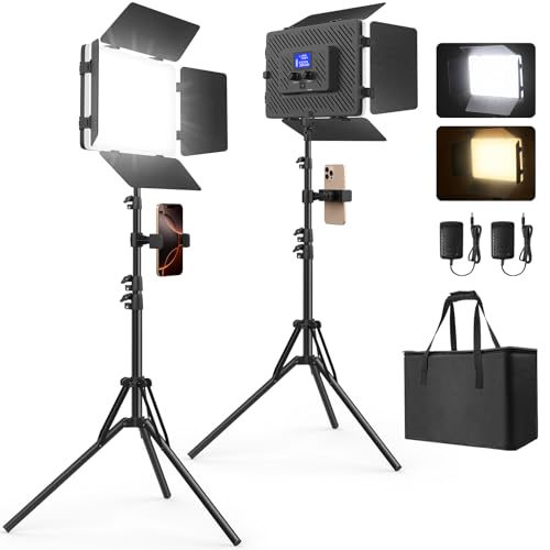 Panneau lumineux Kmasic 2200 lux pour corriger l'éclairage de studio