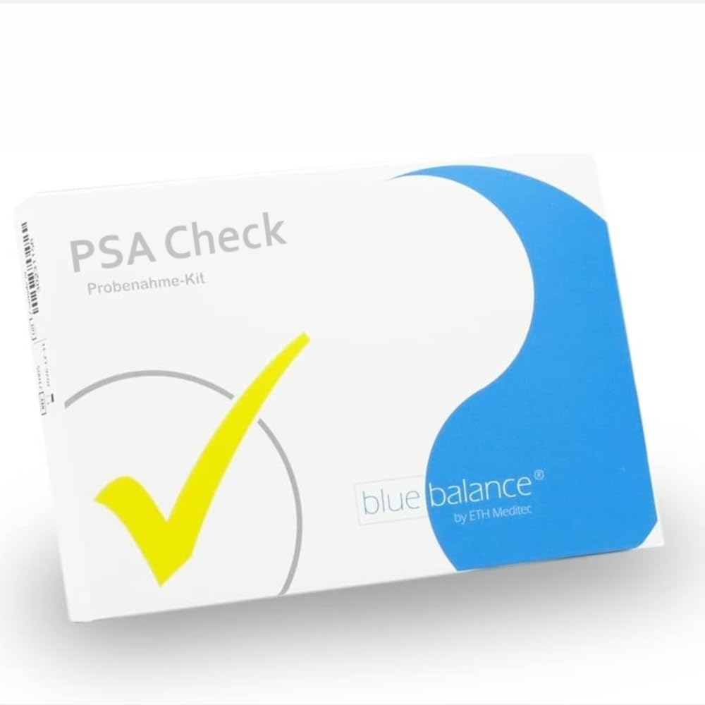 PSA Test | Selbsttest für Zuhause | Professionelle Laboranalyse | Unterstützt die Früherkennung von Prostataerkrankungen | Gesundheitstest