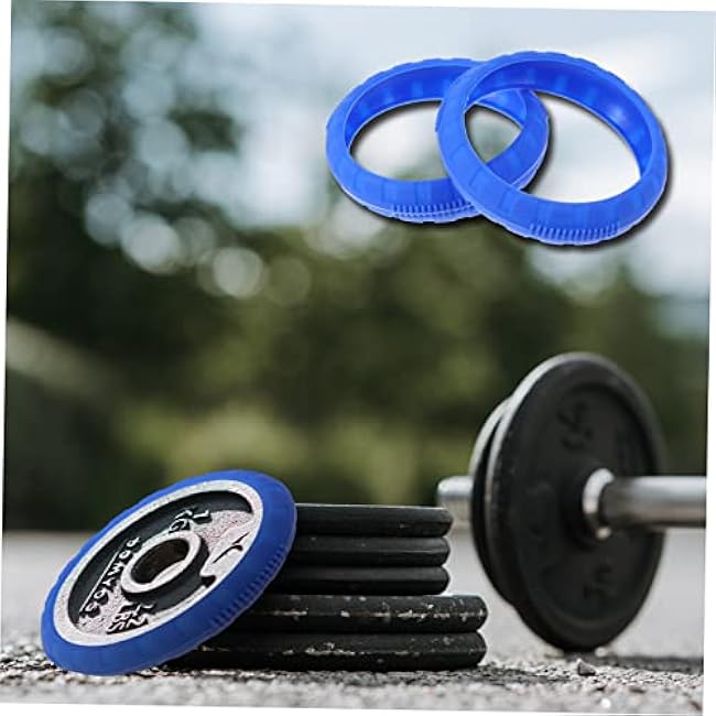 Milisten 4 Pcs Dumbbell Set Anti Dumbbell Ring Dumbbell Protector Dumbbell Anti-Drop Cover Dumbbell Covers