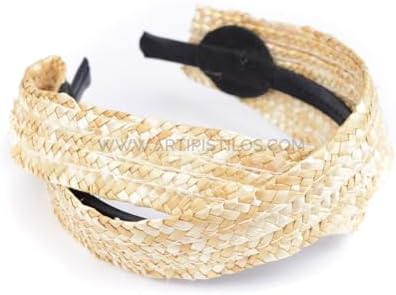 Cecile Natural Straw Headband - Natural - Headbands And Tiaras