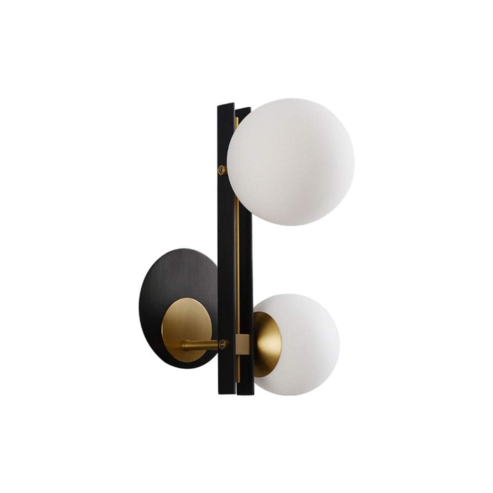 OZBMA Wall Mounted Light Lamp Sconce Lights Warm-Light LED Iron Nordic Postmodern Creative Simple Bedside Walkway Living Room Study Fixture for House,Villa,Bar,Restaurants Reading