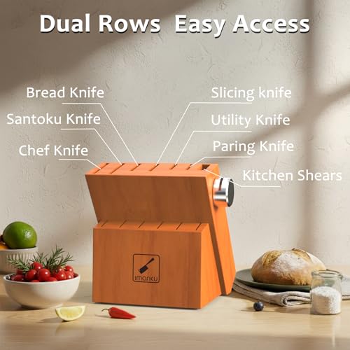 imarku-Kitchen-Knife-Set-15-Piece-Premium-Knife-Block-Set-Dishwasher-Safe-Knives-Set-for-Kitchen-Razor-Sharp-Japanese-Knife-Set-with-Built-in-Sharpener-Ergonomic-Handle-Brown