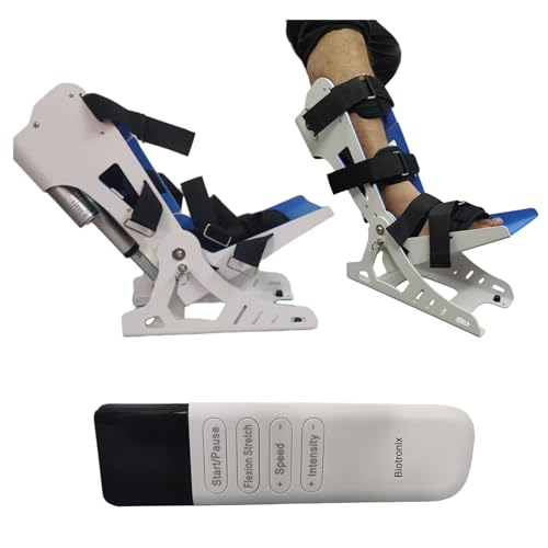 Image of Ankle Mobility Trainer Device with Remote for Improve Mobility | Pain Relief | Remote Controlled | Portable | Mobility | Physiotherapy | Continous Passive Motion Equipment