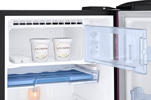 Image of Samsung 246L 3 Star Inverter Direct-Cool Single Door Refrigerator Appliance (RR26C3893CR /HL,Camellia Purple) Base Stand Drawer