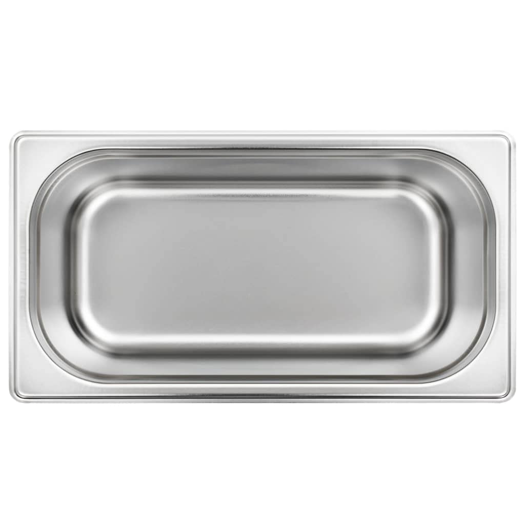 Küchengeräte-Zubehör – Küche & Esszimmer – Gastronorm-Behälter 4 Stück GN 1/3 150 mm Edelstahl