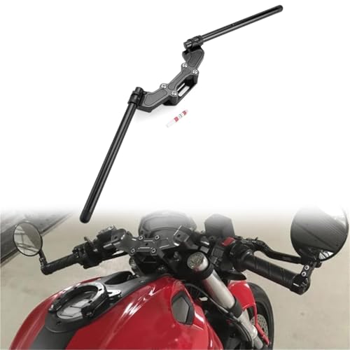 Clip-On-Adapterplatte Und Lenker-Set Für Ducati Monster 1200 821 2014-2021 2015 2016 2017 2018 2019 2020