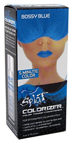 Splat Colorizer Color Toning Conditioner, Bossy Blue 6 oz(Pack of 2)
