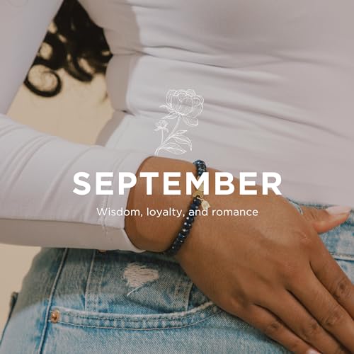 Freshly Picked Beaded Birthstone Bracelets for Women 7" or 8", Semi-Precious Stone Bead Birthstone Bracelet, New Mom Gifts, Mothers Bracelet with Birthstones3