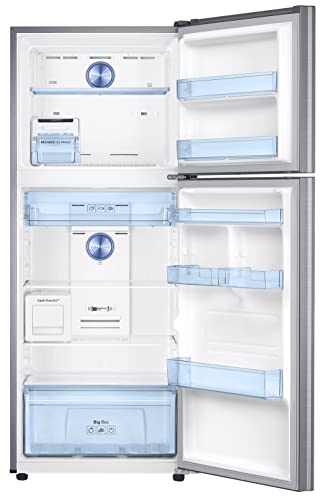 Image of Samsung 386L 2 Star Frost-Free Double Door Digital Inverter Refrigerator Appliance (RT39B5C38S9 /HL, Refined Inox, Curd Maestro, 2022 Model)