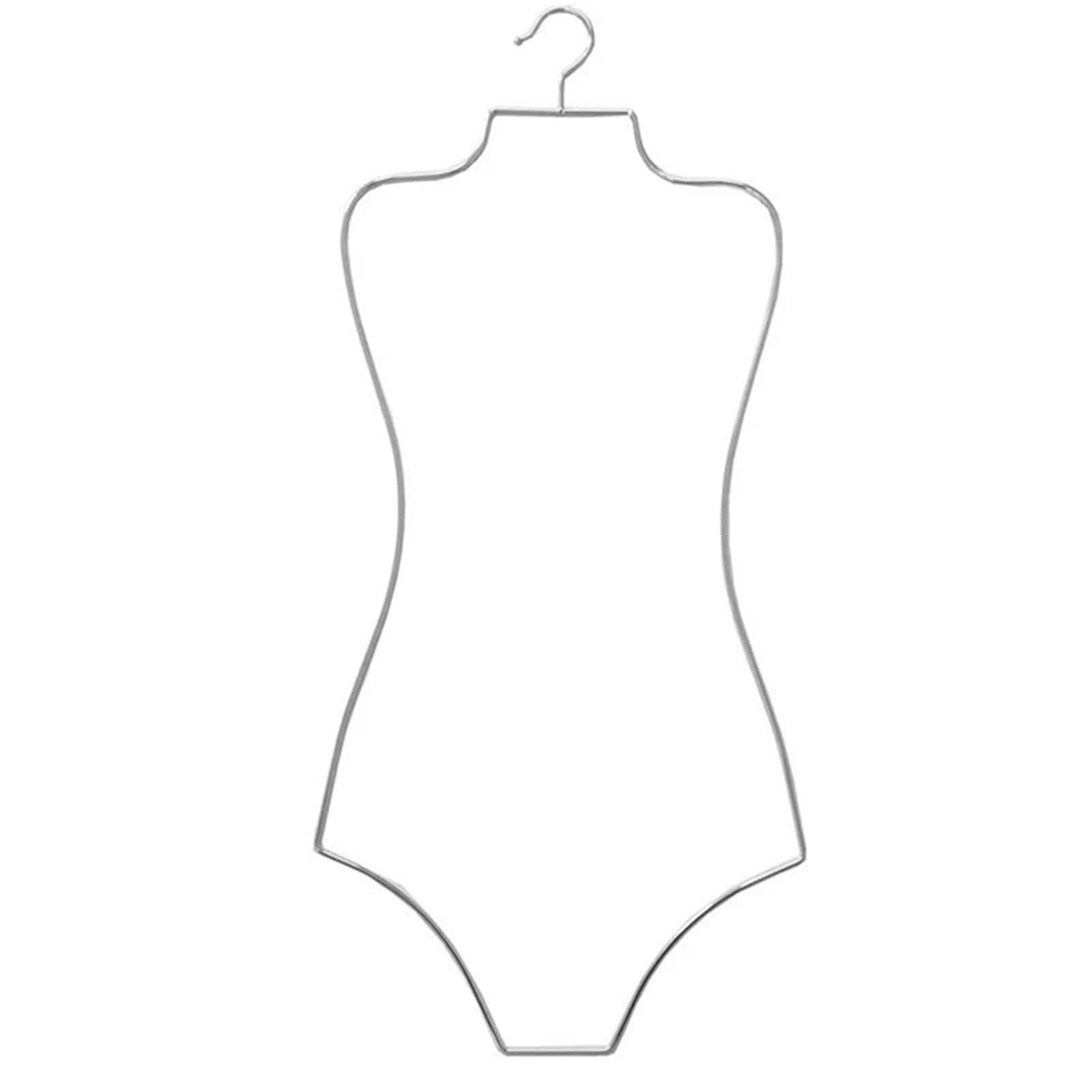 Cintre pour maillot de bain en forme de corps pour valoriser les bikinis