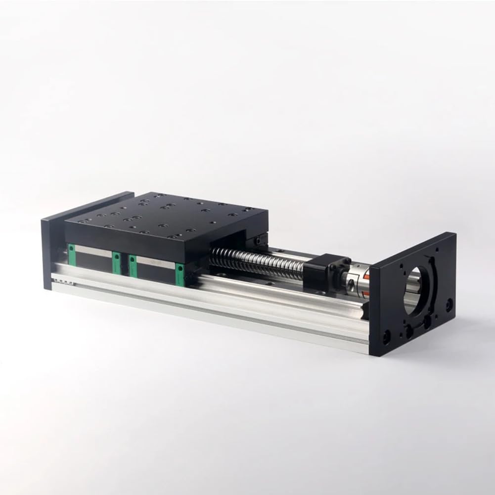 Attuatore a vite a sfere lineare CNC a doppio binario ad alto carico con corsa da 400 mm e modulo di scorrimento di precisione