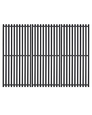 SHINESTAR 18 1/4 Inch Grill Grates Replacement for Charbroil TRU-Infrared 463436215, 463241313, 463241013 Gas Grills, Heavy Duty Cast Iron, Set of 3