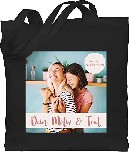 Baumwolltasche - eigenem - Eigenes Foto I Eigenes Bild - Unisize - Schwarz - kindergarten stofftasche jutebeutel online bedrucken selbst drucken photo beutel personalised gifts kindergartentasche Baumwolltasche - eigenem - Eigenes Foto I Eigenes Bild - Unisize - Schwarz - kindergarten stofftasche jutebeutel online bedrucken selbst drucken photo beutel personalised gifts kindergartentasche