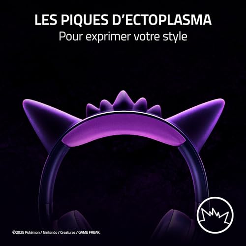 Razer Kraken Kitty v2 Pokemon Gengar Edition - vue 3