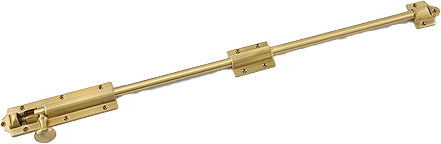 Door Latch， Door Security Slide Latch Lock Barrel Bolt 14.5-58cm(Long 58cm)