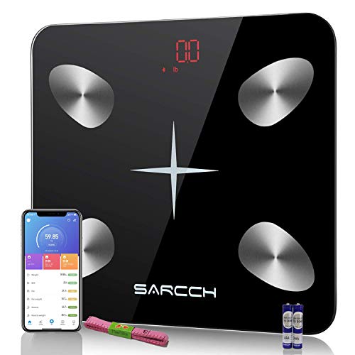 Digitale Personenwaagen,Digitale Badezimmer Scales, Smart Digital Weight Scales, High Precision Smart Scale für Fitness, Weight Scales für mit