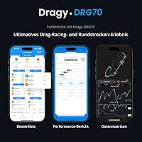 Neues GPS-basiertes Leistungsmessgerät, bis zu 25 Hz GPS-Rundentimer, Motorrad-Video-Overlay, verbessertes UBLOX-Hochleistungs-Modul der 10. Generation, USB-Typ-C-Ladeanschluss (DRG70-C) – Ansicht 5