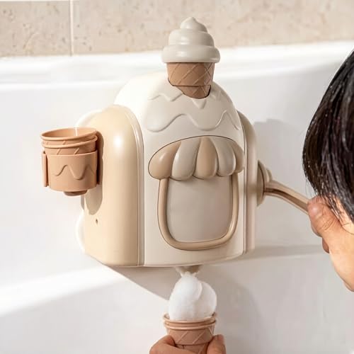 Machine à bulles de baignoire pour occuper les enfants, jeu de crème glacée anti-stress