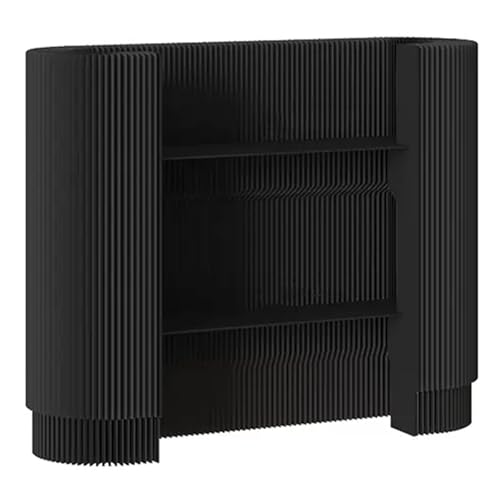 Bureau de réception moderne solution gain de place avec double étagère modulable