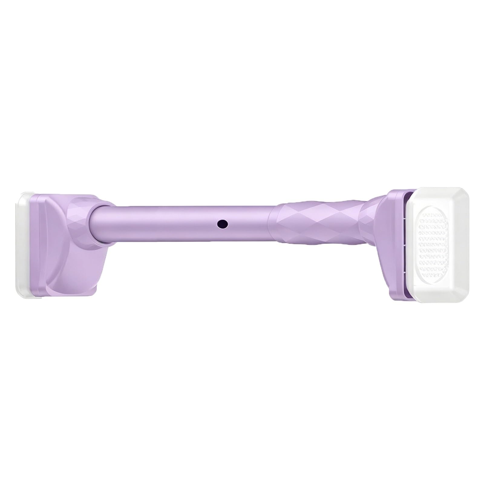 Heavy Duty Shower Curtain Rod, 16-196 in Tension Curtain Rod, Nonslip Stainless Steel, No Drilling for Bathroom Closet(Purple,410-500cm/161-196in)