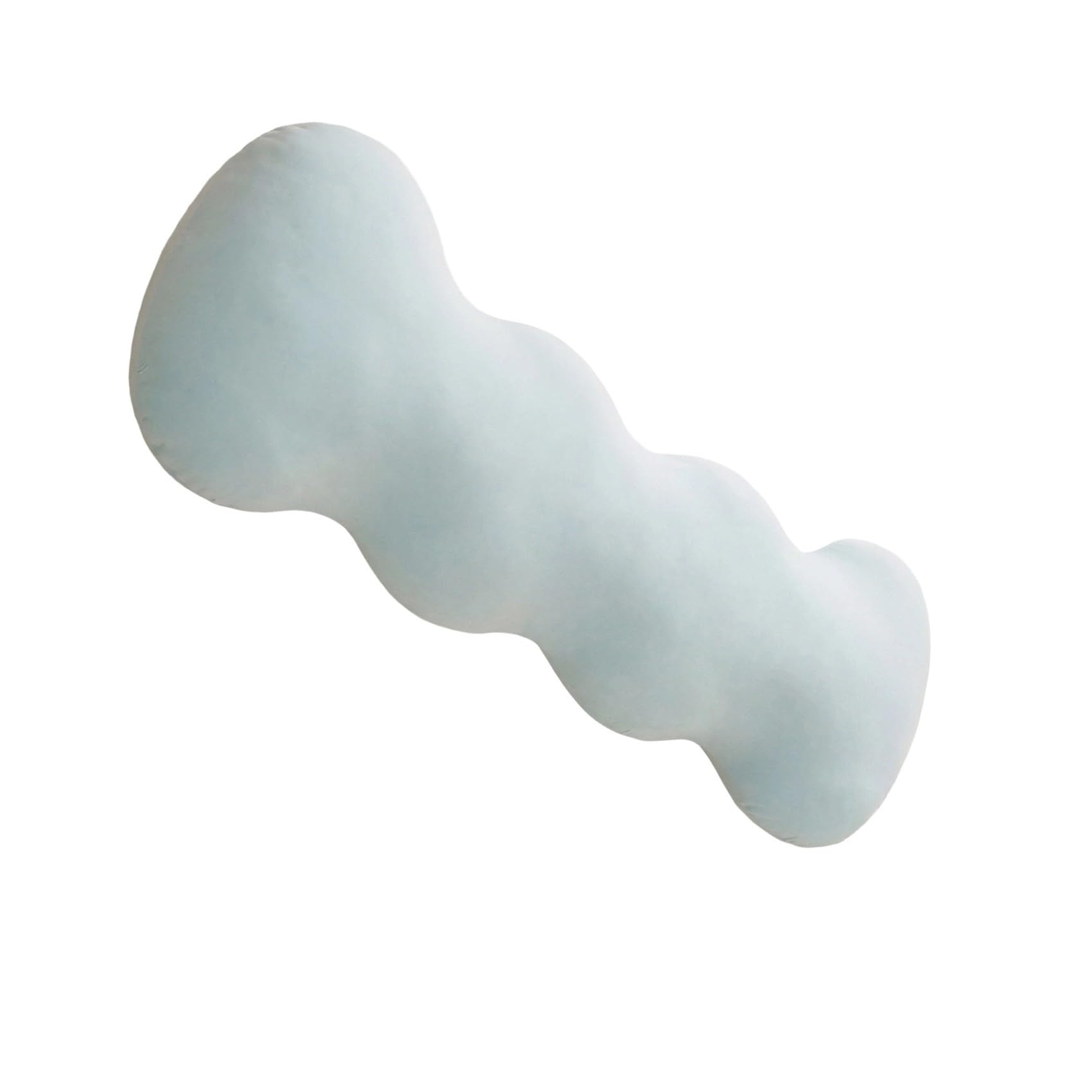 Limtula Ice Silk Hugging Pillow with Human Body Engineering Washable Cover for Side Sleepers in Hot Weather PP Cotton Filled Pillow