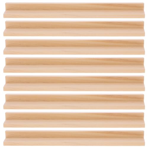 Set de 8 bandejas de dominó multiusos de madera