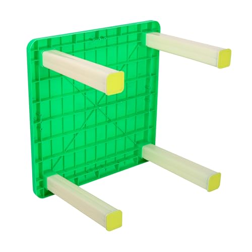 Image of Plastic Strong and Durable Kids Table for Studying Dining Home Virgin Material Kids Table for 2 to 12 Years | Sustain Upto 50 KG (Green Table)