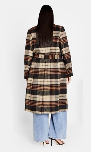 City Chic Women's Alani Coat3