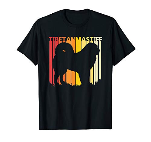 Retro Tibetan Mastiff T-shirt Dog Breed Owner Gift