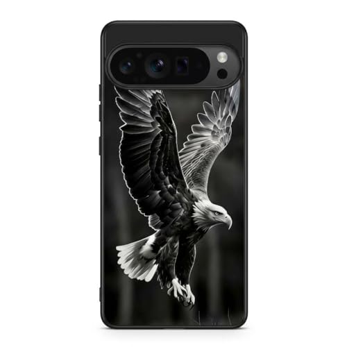 Image of MILLION CASES Unchained Hunter Spectra Case for Google Pixel 8a, Google Pixel 8a Back Cover Case(2024) - PC | Midnight Black
