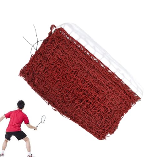 Red de bádminton: red de alta resistencia, red deportiva profesional, equipo de exterior duradero y de larga duración | red de bádminton plegable portátil para patio, playa, parque, giard