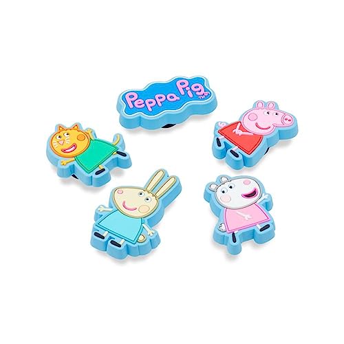 Image of Crocs Jibbitz Characters Peppa Pig 5-Pack One Size