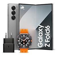 Samsung Galaxy Z Fold6 Smartphone AI Pieghevole, Caricatore Incluso, RAM 12GB, 1TB, Display...