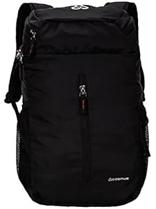 COSMUS Sedna Dx Polyester 17 LTR Black Casual Laptop Backpack