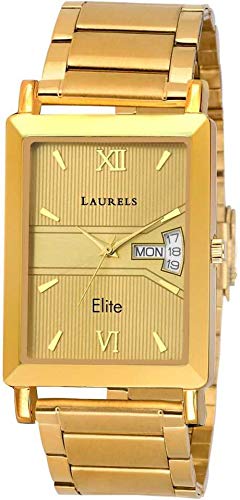 Lwm-oliver-060606 Analog Gold Dial Mens Watch-LWM-OLIVER-060606