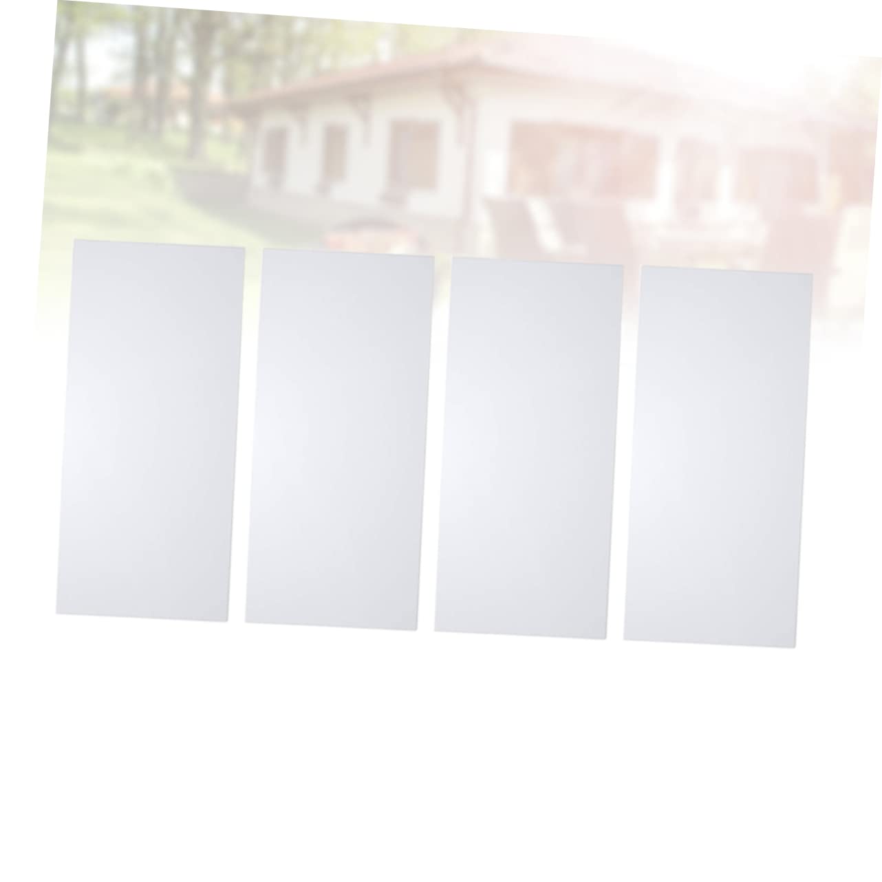 Cubierta Magnética para Ventilación de Aire Color Blanco 4 Piezas | 30 X 14 Cm, para Rejillas de Pared y Suelo, Reduce Ruido y Redirige el Flujo