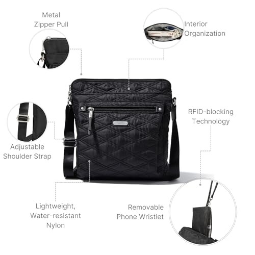 Image of Baggallini Go Bagg with RFID Phone Wristlet
