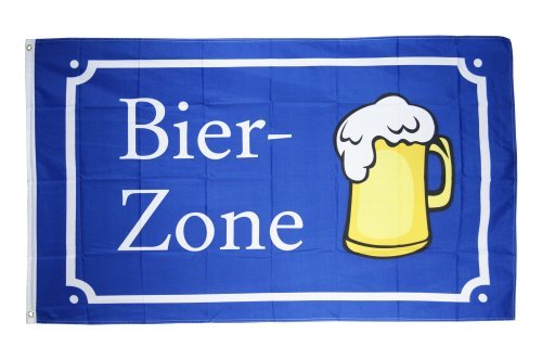 Bandiera fritze® Bandiera birra birra zona di 90 x 150 cm