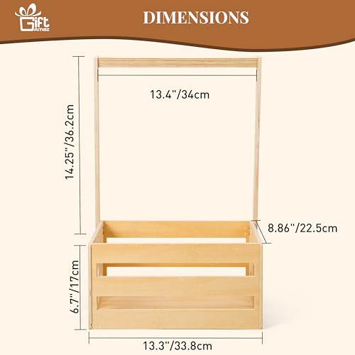 Wooden-Baby-Shower-Crate-Closet-Baby-Storage-Crate-with-Handle-Basket-for-Baby-Shower-Gifts-Welcome-Gift-Basket-for-Newborn-Boys-Girls-Pregnancy-Gifts-for-New-Parents Wooden Baby Shower Crate Closet Baby Storage Crate with Handle Basket for Baby Shower Gifts Welcome Gift Basket for Newborn Boys Girls Pregnancy Gifts for New Parents