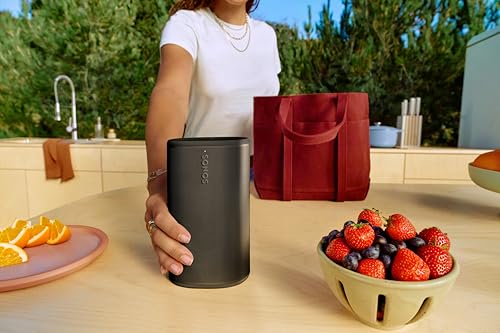 Image of Sonos Play | Portable Speaker with Wi-Fi, Bluetooth, Stereo Sound - Black