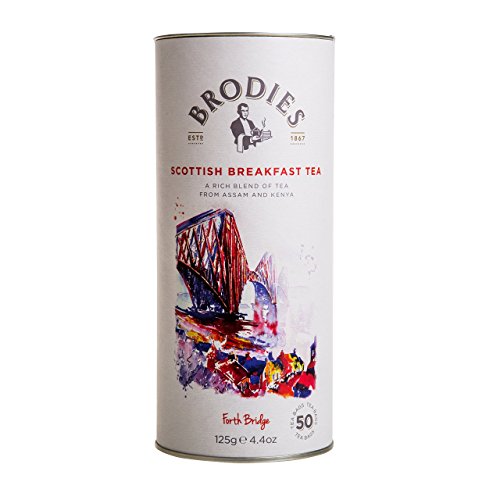 Brodies Tea, Scottish Breakfast, 50-Count Tea Bag 4.4oz