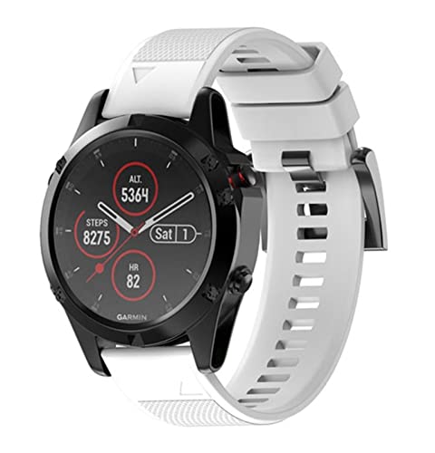 Bracelet silicone 26mm pour Garmin Fenix 7X et 5X à libération rapide