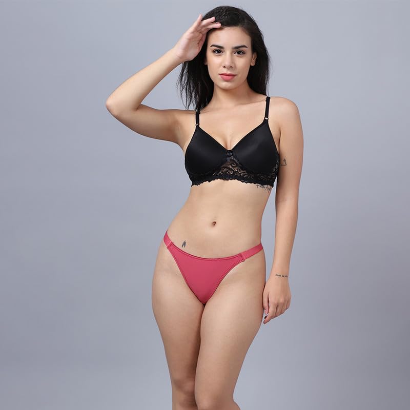 Image of EROTISSCH Women's Printed Low-Rise Panty Briefs, Made of Stretch Nylon Elastane, Ultra-Soft Waistband, Antimicrobial Comfort Underwear Panties for Girls, Teens & Women