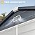 DWVO 8x6.2FT Outdoor Storage Shed w/o Floor, All-Weather Plastic Shed with Lockable Doors, Window & Vents, Plastic Tool Shed for Backyard, Patio, Poolside, Lawn, Gray